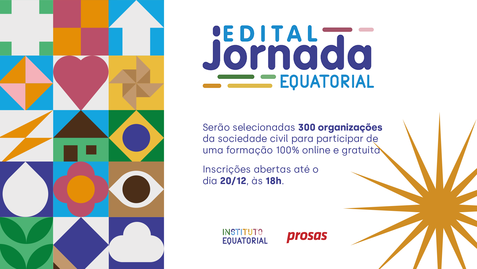 Instituto Equatorial Edital Jornada Equatorial